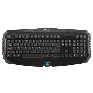 Zalman ZM-K300M Black Multimedia Keyboard USB - Wired